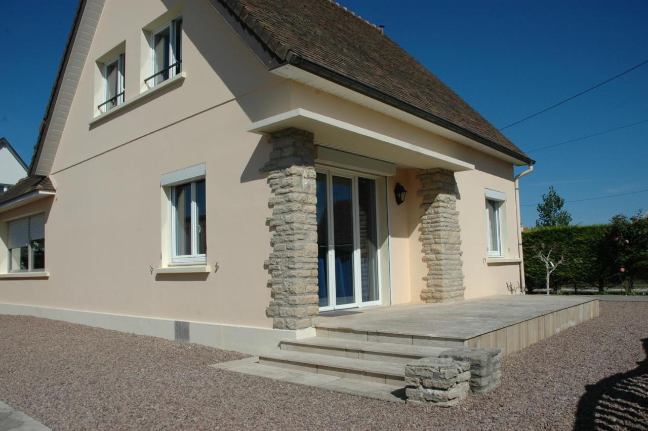 Villa Magulie, le calme en bord de plage Ver-sur-Mer Exterior foto