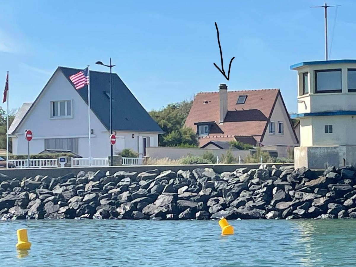 Villa Magulie, le calme en bord de plage Ver-sur-Mer Exterior foto